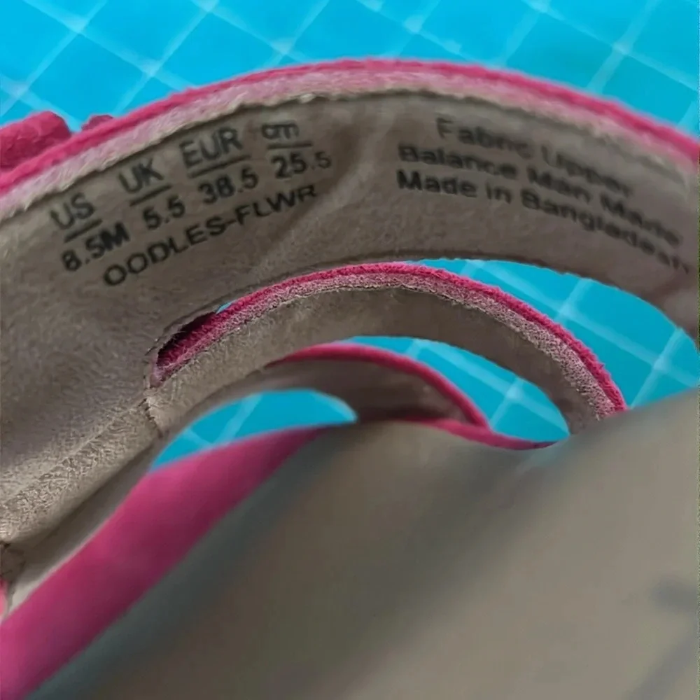 Naturalizer Soul Oodles-Flwr In Hot Pink 8 1/2 - Picture 7 of 12